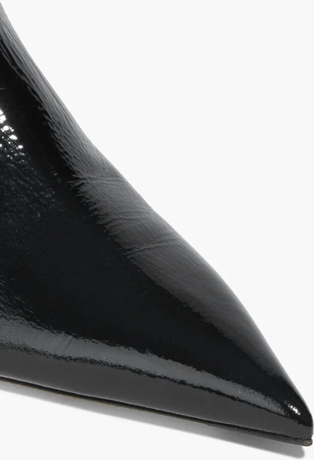 Lady Perla embellished patent-leather sock boots - Image 4