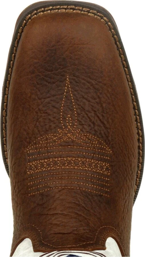 Lady Rebel by Durango Women's Distressed Flag Embroidery Western Boot - Image 6