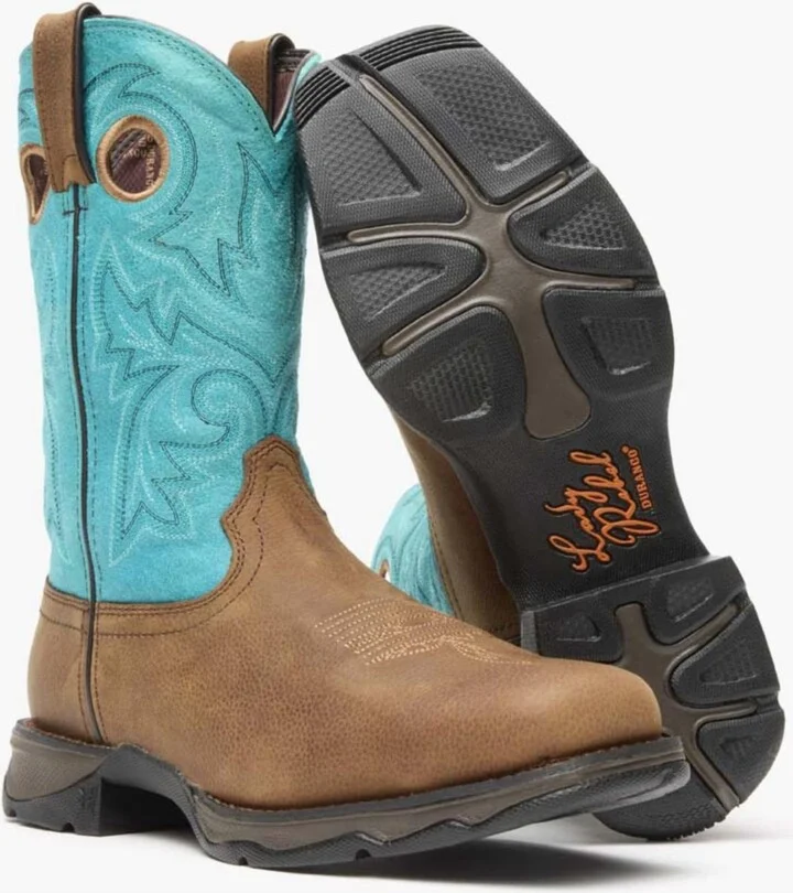 Lady Rebel Work by Durango Women's Steel Toe Western Boot - Image 3