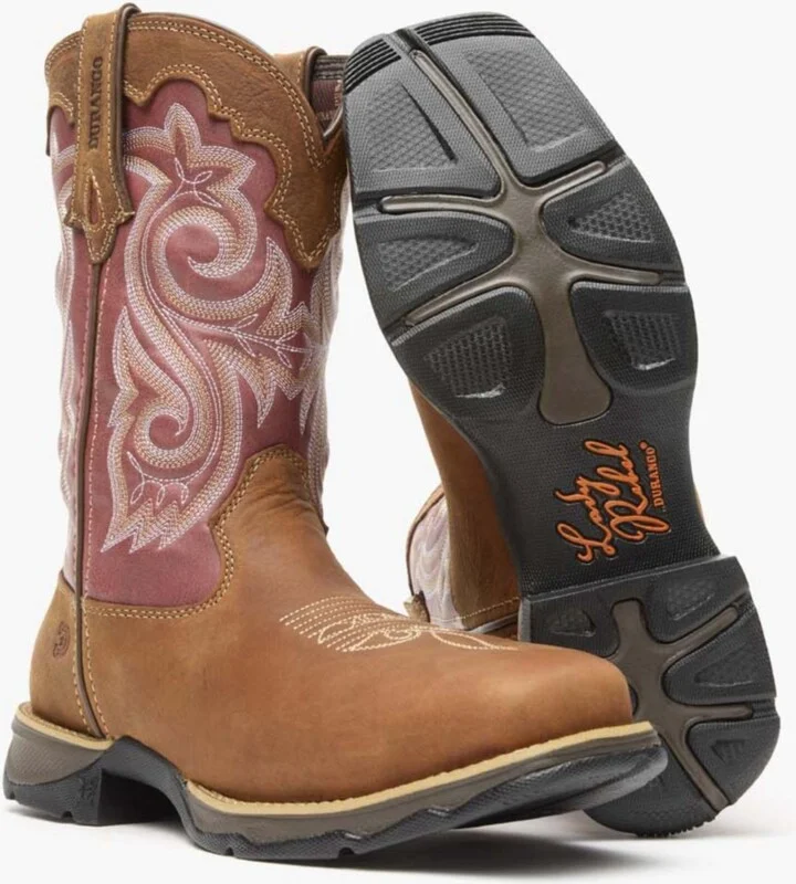 Lady Rebel Work by Durango Women's Waterproof Composite Toe Western Work Boot - Image 2