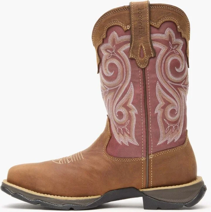 Lady Rebel Work by Durango Women's Waterproof Composite Toe Western Work Boot - Image 4