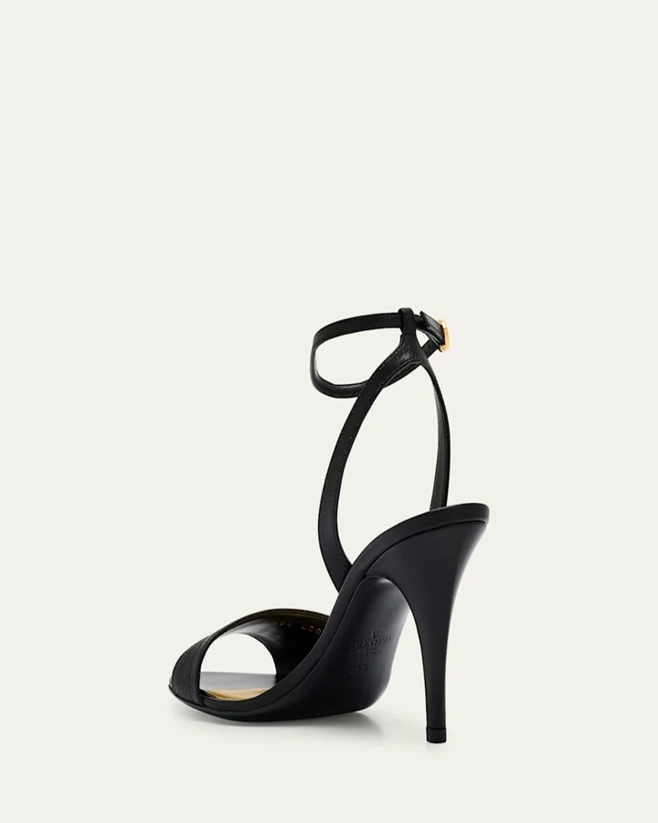 Ladycrush Leather Ankle-Strap Sandals - Image 3