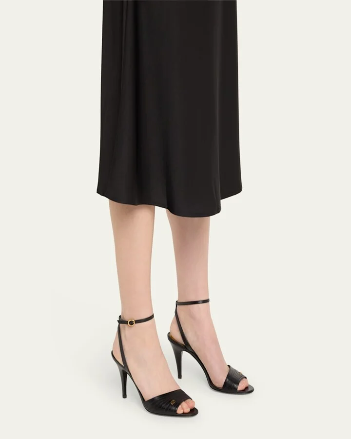 Ladycrush Leather Ankle-Strap Sandals - Image 5