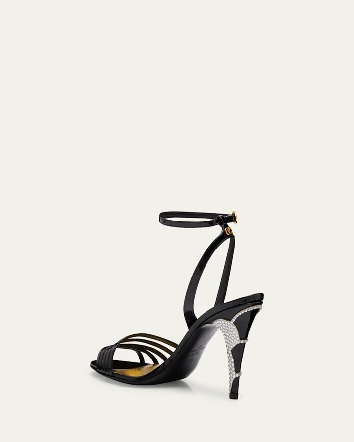 Ladycrush Leather Ankle-Strap Sandals - Image 7