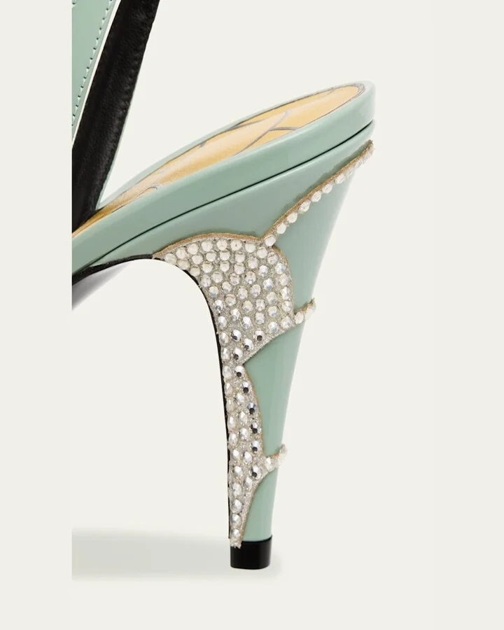 Ladycrush Leather Ankle-Strap Sandals - Image 9