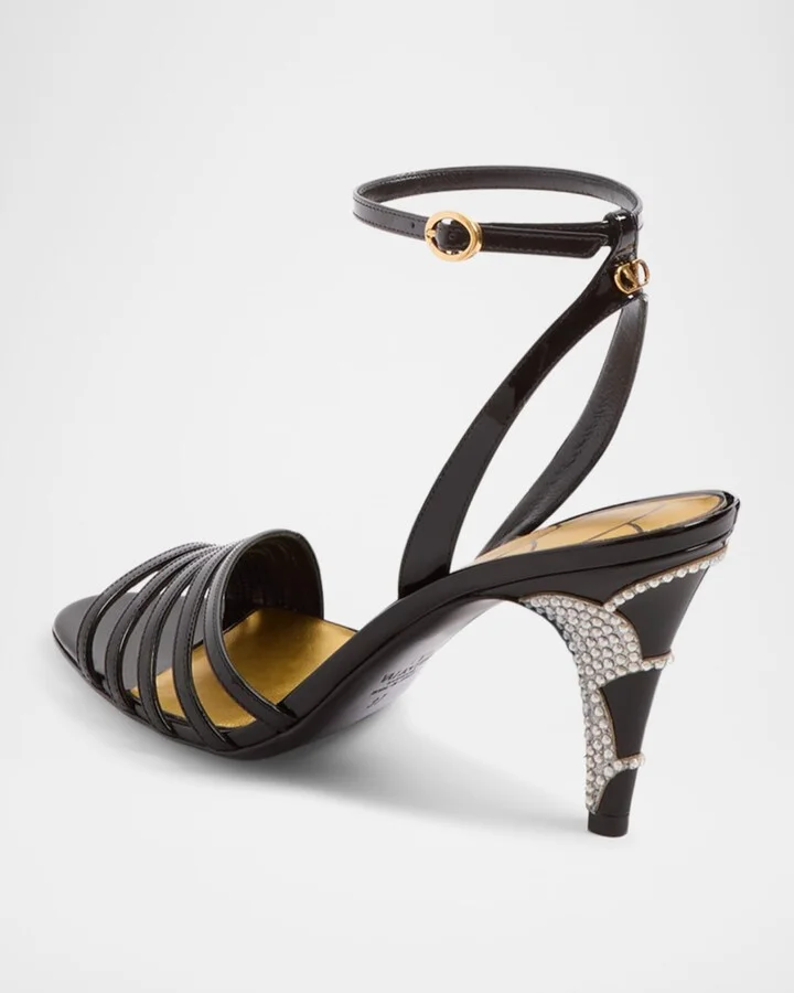 Ladycrush Leather Ankle-Strap Sandals - Image 2