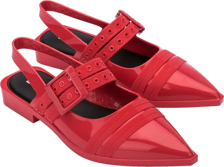 Ladylike Mary Jane Pointed Toe Flat