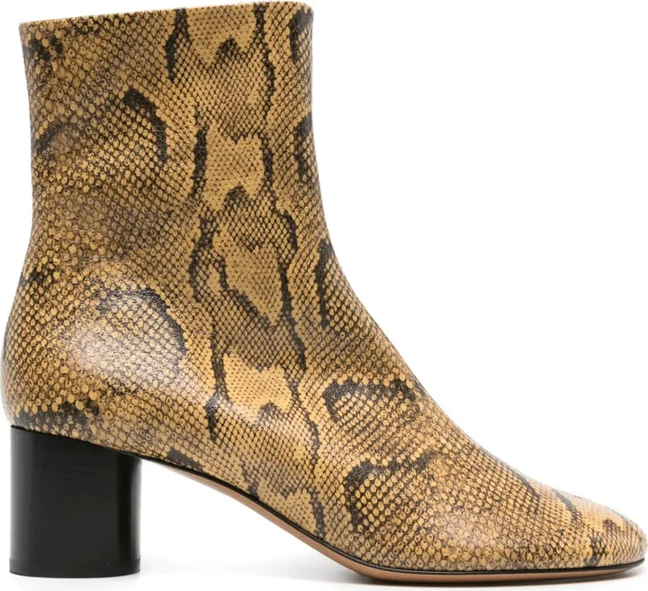 Laeden 50mm leather ankle boots