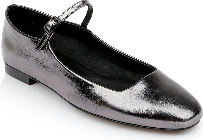 Gun Metal Leather