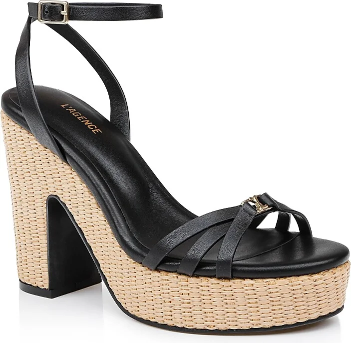 L'Agence Women's Genevra Platform Sandals