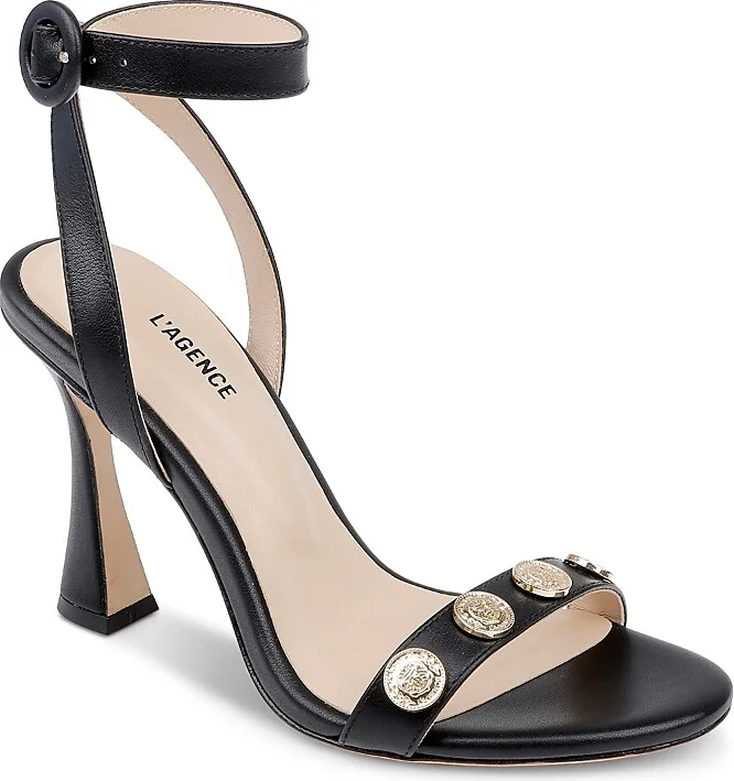 L'Agence Women's Harriett Embellished High Heel Sandals