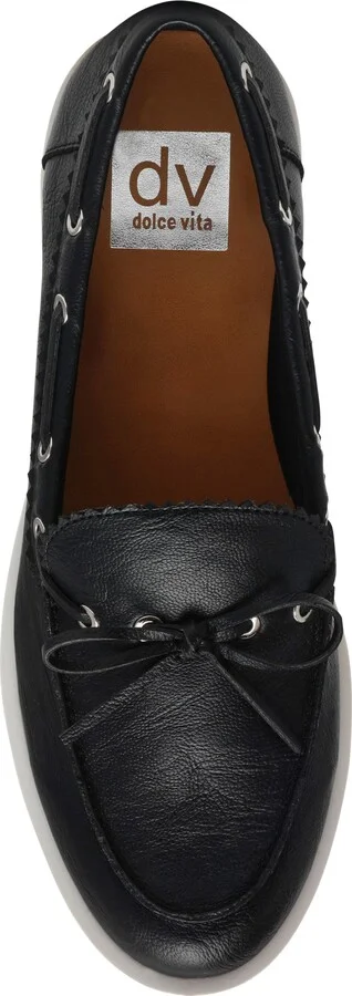 Lagoon Block Heel Boat Shoe Loafer - Image 4