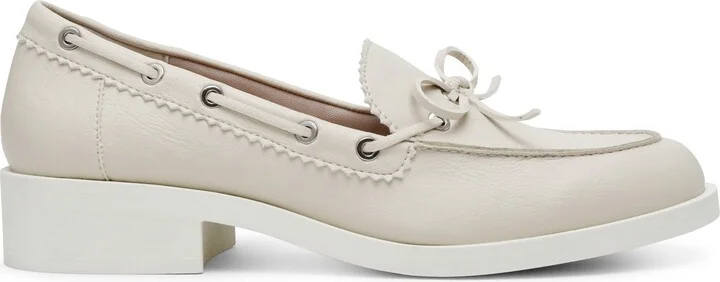 Lagoon Block Heel Boat Shoe Loafer - Image 8