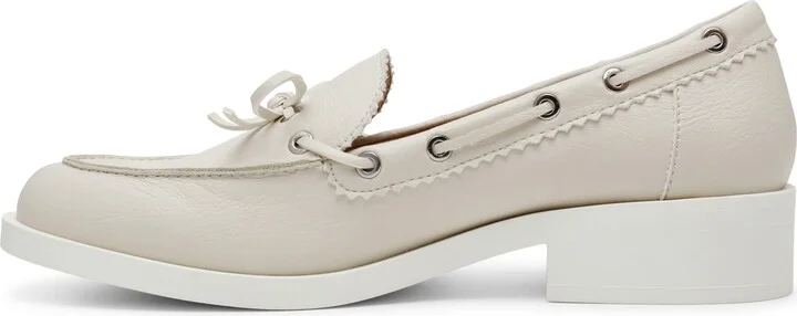 Lagoon Block Heel Boat Shoe Loafer - Image 11