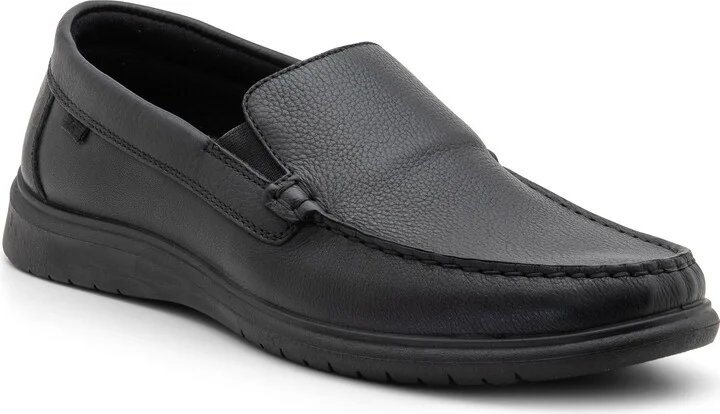 BLACK NAPPA LEATHER