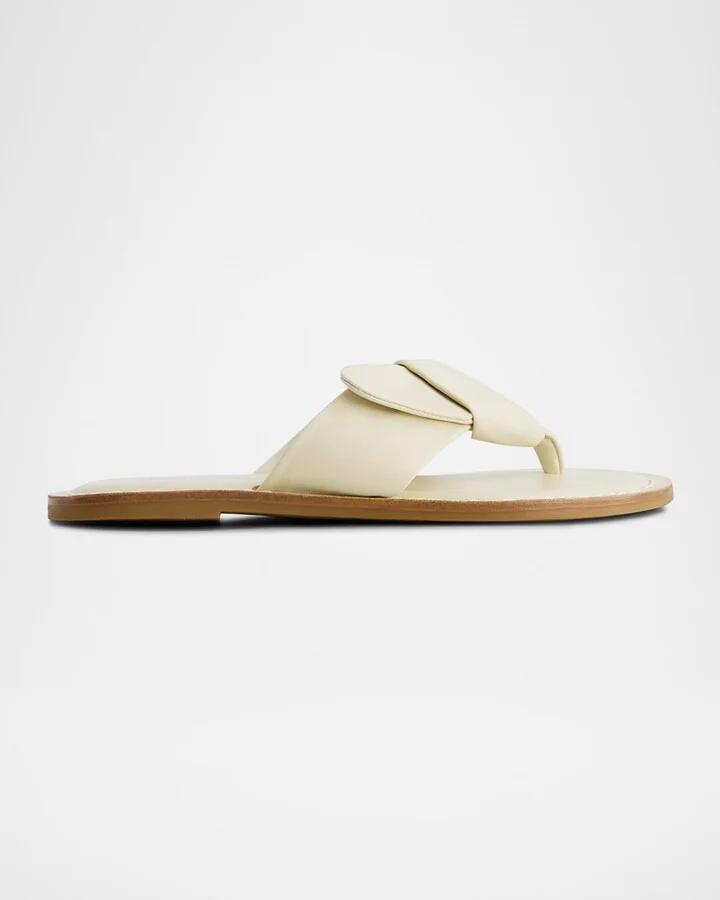 Laia Knotted Bow Thong Sandals