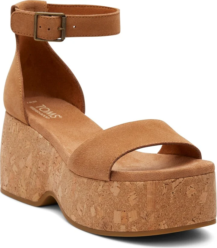Laila Cork Platform Sandal