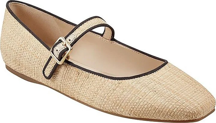 LAILAH3 Womens Woven Round toe Mary Janes