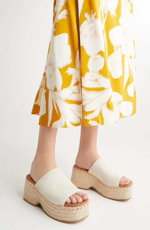 Lailam Espadrille Platform Slide Sandal - Image 6