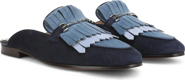 Lainey Kiltie Bit Loafer Mule - Image 9