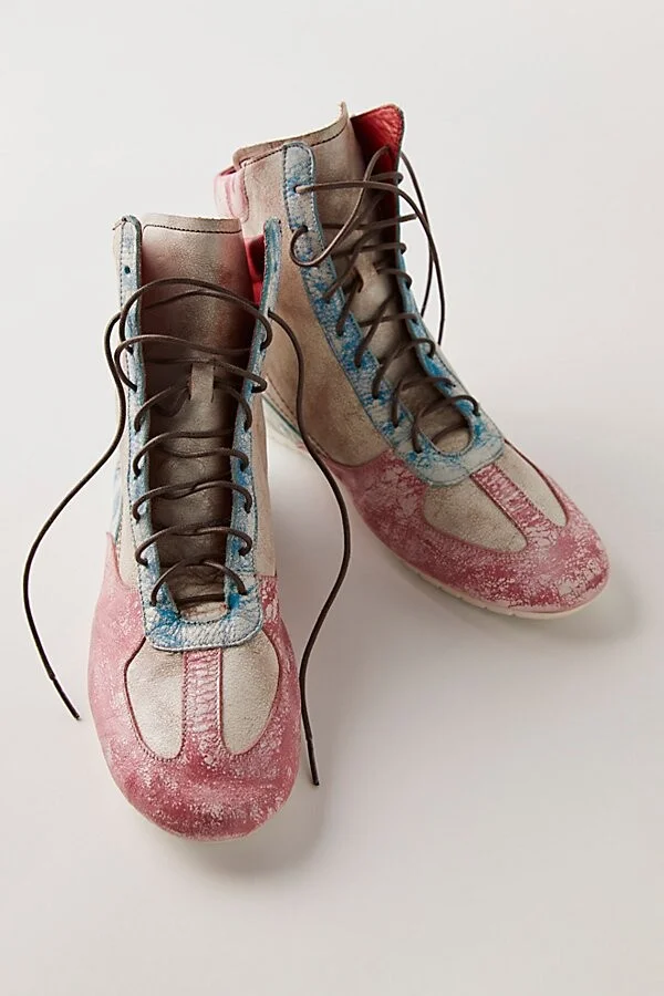 Lainey Lace Up Boots