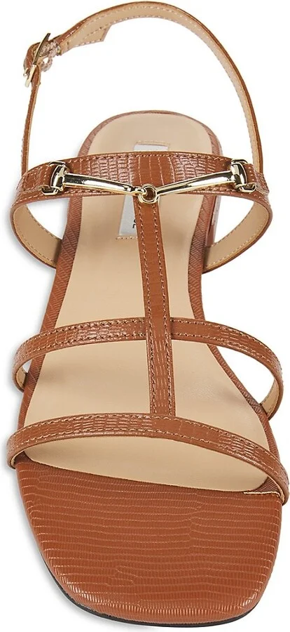 Lainey Leather Double T-Strap Sandals - Image 5