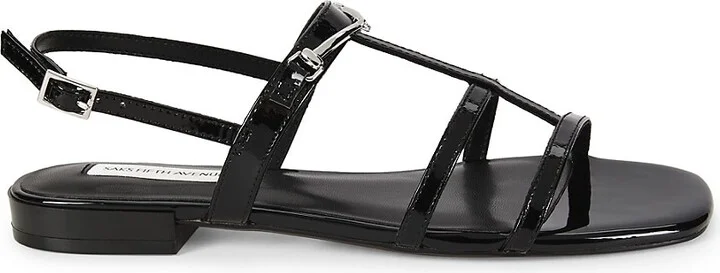 Lainey Leather Double T-Strap Sandals