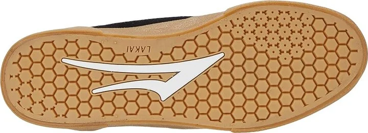 Lakai Cambridge Men's Shoes Black/Gum Suede : 5.5 D - Medium, Suede/Synthetic/Textile - Image 3