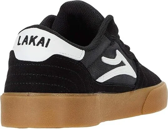 Lakai Cambridge Men's Shoes Black/Gum Suede : 5.5 D - Medium, Suede/Synthetic/Textile - Image 4