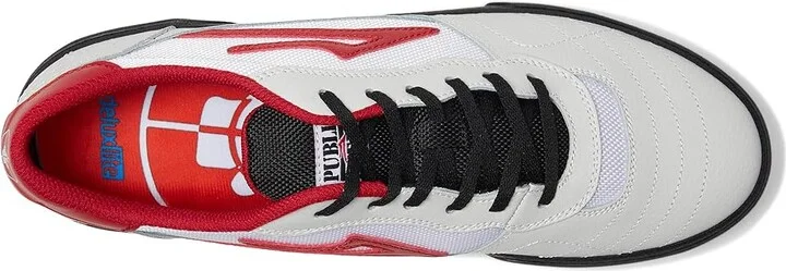 Lakai Cambridge Men's Shoes White/Black Suede 1 : 7.5 D - Medium, Suede/Synthetic/Textile - Image 2