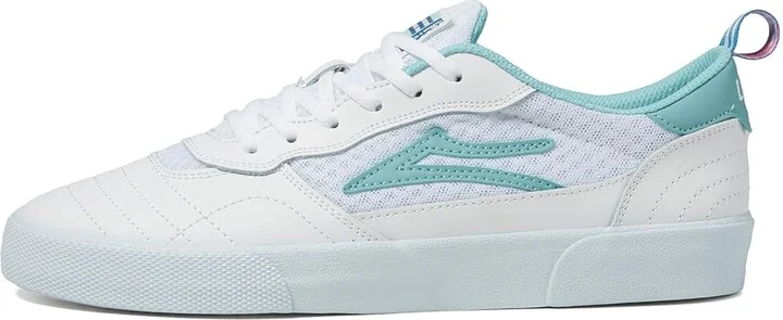 Lakai Cambridge Men's Shoes White Leather : 7.5 D - Medium, Suede/Synthetic/Textile - Image 6
