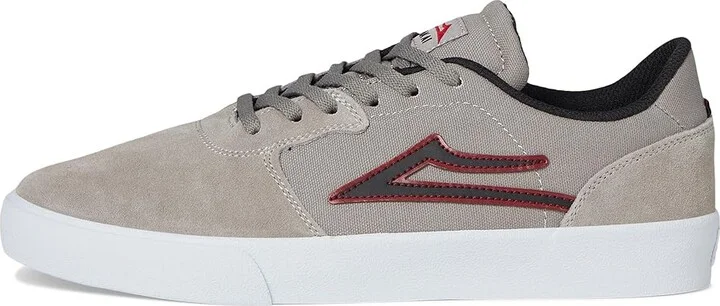 Lakai Cardiff Men's Skate Shoes Grey Suede : 7 D - Medium, Suede/Textile - Image 6