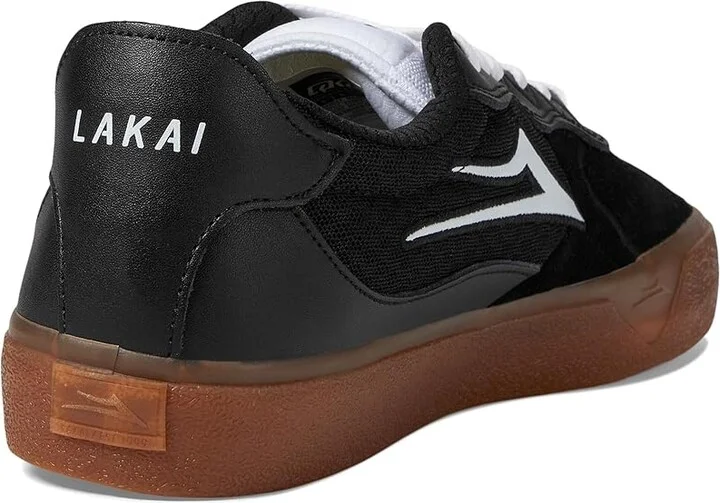 Lakai Essex Men's Shoes Black/Gum Suede : 7.5 D - Medium, Leather/Textile - Image 4