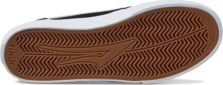 Lakai Griffin Men's Skate Shoes Black Canvas 1 : 6.5 D - Medium, Suede - Image 3