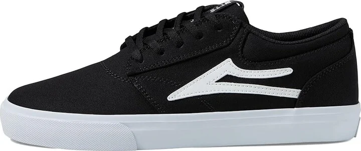 Lakai Griffin Men's Skate Shoes Black Canvas 1 : 6.5 D - Medium, Suede - Image 6
