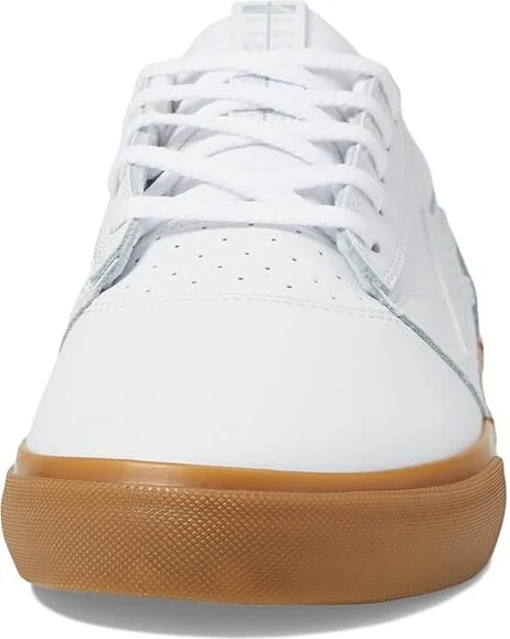 Lakai Griffin Men's Skate Shoes White/Gum Leather : 8 D - Medium, Suede - Image 5