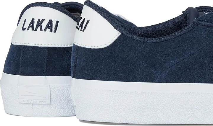 Lakai Newport Men's Skate Shoes Navy Suede 1 : 12 D - Medium, Leather/Suede - Image 7