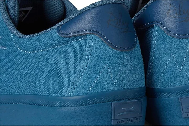 Lakai Riley 3 Men's Skate Shoes Slate Suede : 8 D - Medium, Suede/Leather - Image 7