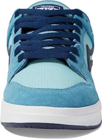 Lakai Telford Low Men's Skate Shoes Light Blue Suede : 9.5 D - Medium, Canvas/Leather/Suede - Image 5