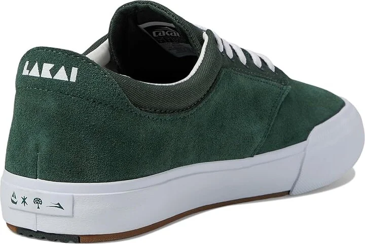 Lakai Wilkins Men's Shoes Green Suede : 8 D - Medium, Canvas - Image 4