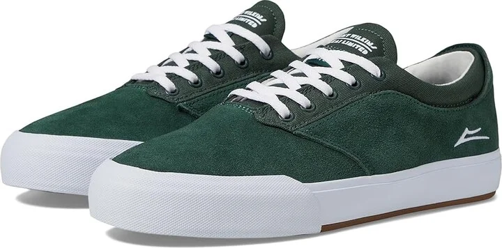 Lakai Wilkins Men's Shoes Green Suede : 8 D - Medium, Canvas
