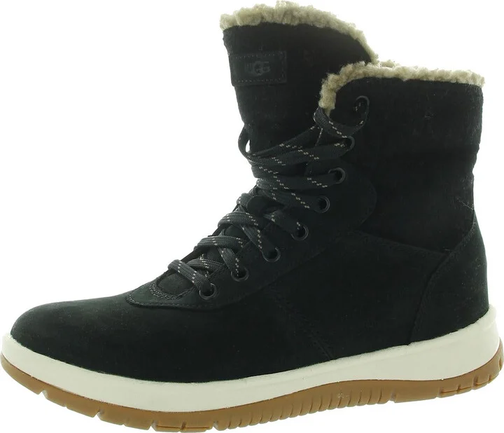 Lakesider Mid Womens Faux Fur Lined Suede Winter & Snow Boots