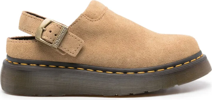 Laketen suede flatform mules