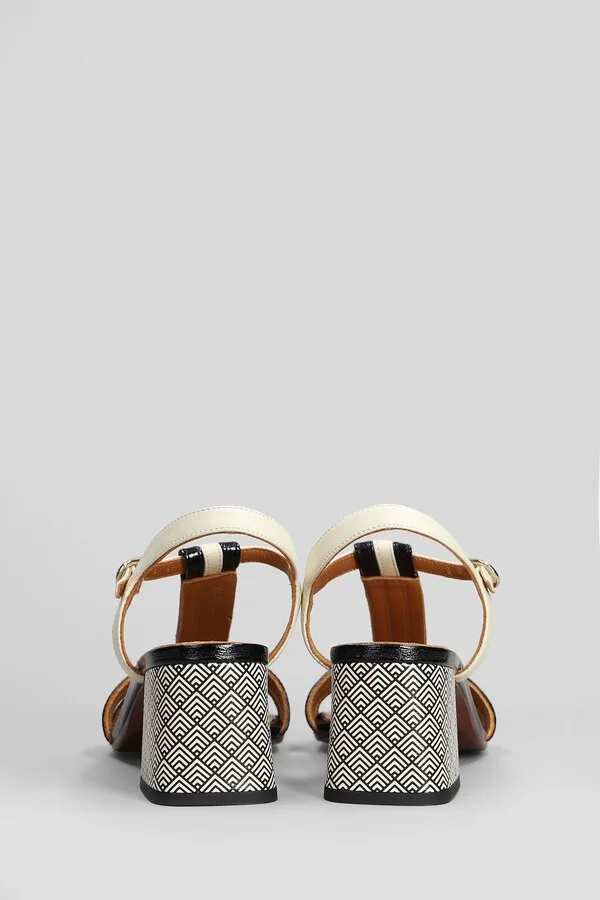 Laluce Sandals In Black Leather - Image 4