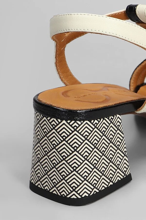 Laluce Sandals In Black Leather - Image 5
