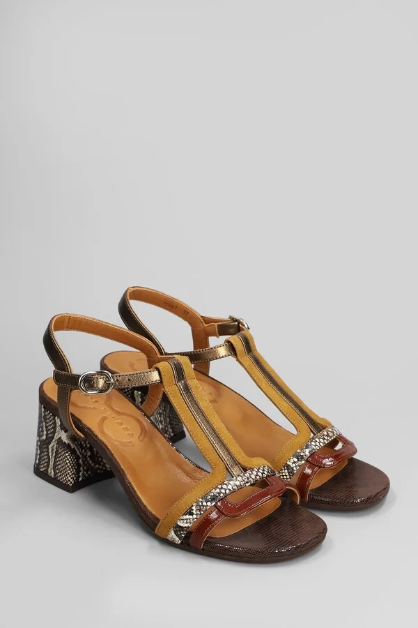 Laluce Sandals In Leather Color Suede And Leather - Image 2