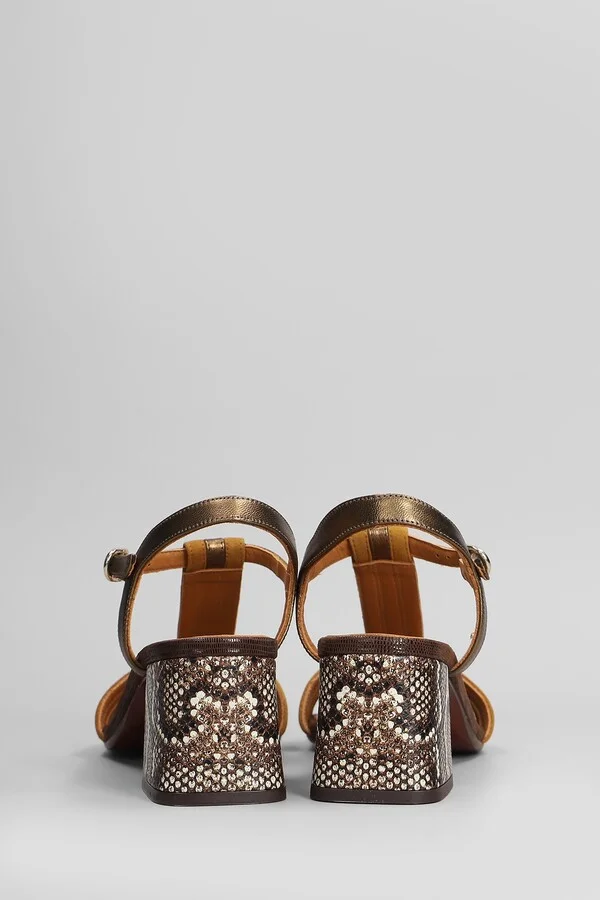 Laluce Sandals In Leather Color Suede And Leather - Image 4