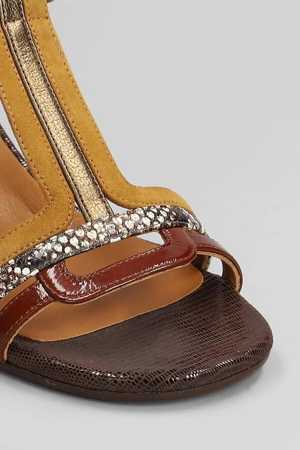 Laluce Sandals In Leather Color Suede And Leather - Image 5