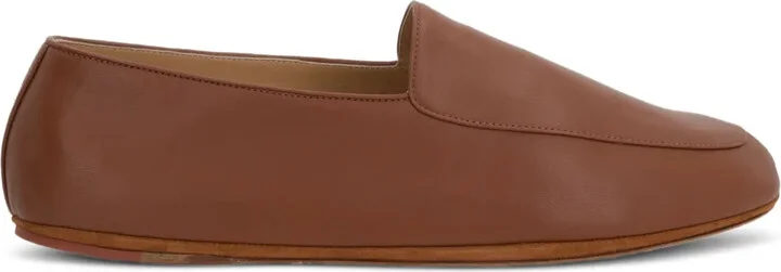 Lambskin Leather Loafers