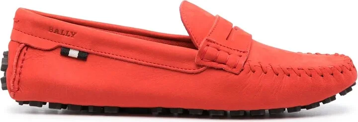 Lamby leather loafers